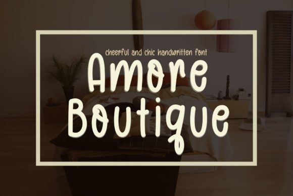 Amore Boutique: A Handwritten Font That Balances Sweetness with Practical Versatility