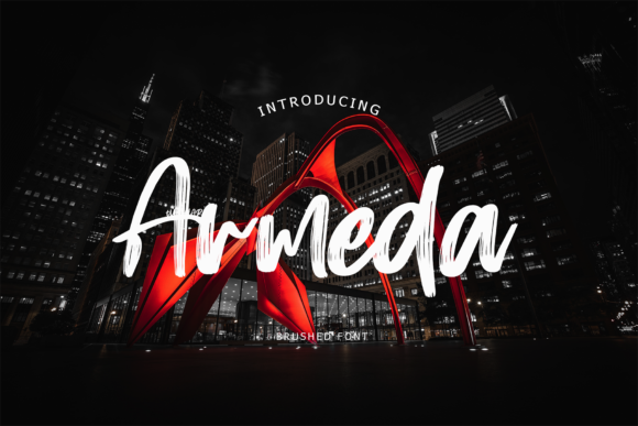 Armeda: A Handwritten Font for Stunning Design