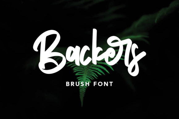 Backers: The Elegant Handwritten Font That Flows