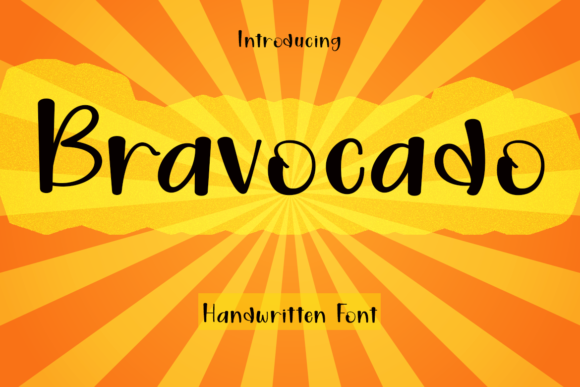 Bravocado: A Handwritten Font That Feels Like a Real Conversation