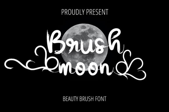 Brush Moon: A Flowing Handwritten Font for Spectacular Designs