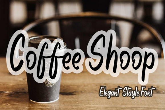 Coffee Shoop: A Flowing Handwritten Font With Elegance