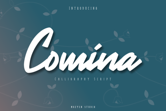 Comina: Integrating a Distinctive Handwritten Font into Your Creative Workflow