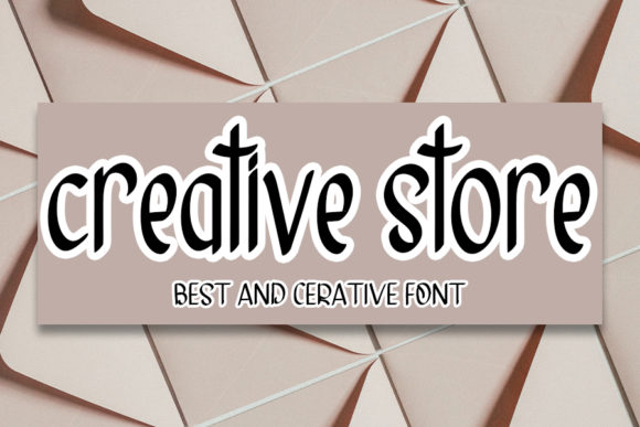 Creative Store: A Sweet Handwritten Font for Real Projects