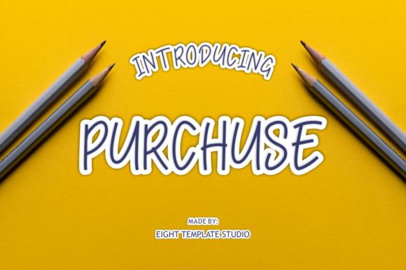 Discover the Charm of Purchuse: A Sweet Handwritten Font