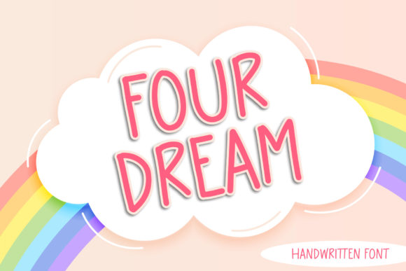 Four Dream Font: The Handwritten Typeface That Brings Designs to Life