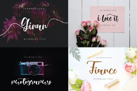 Ginan: The Delicate Handwritten Font That Elevates Personal and Professional Work