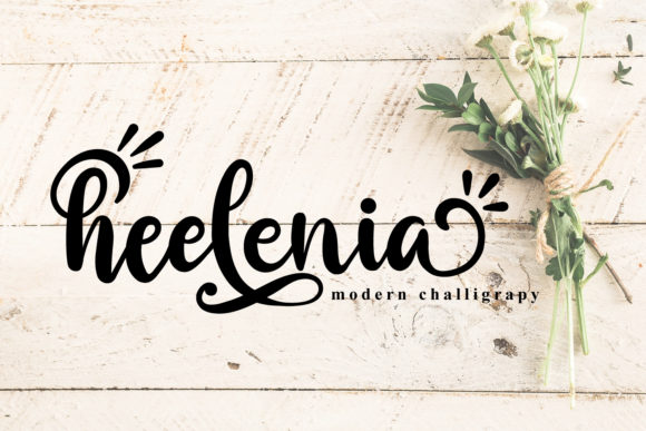 Heelenia: A Closer Look at This Elegant Handwritten Font