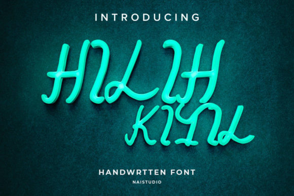 Hilih Kitil: Flowing Handwritten Font for Elegant Design