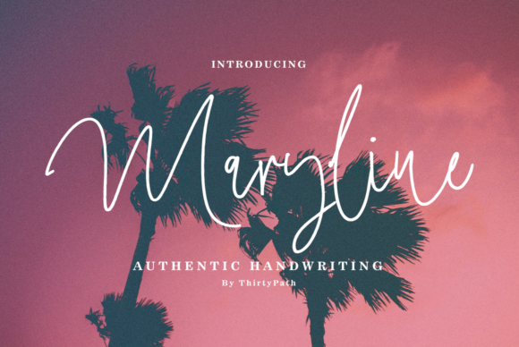 Maryline: Elegant Handwritten Font for Modern Creatives