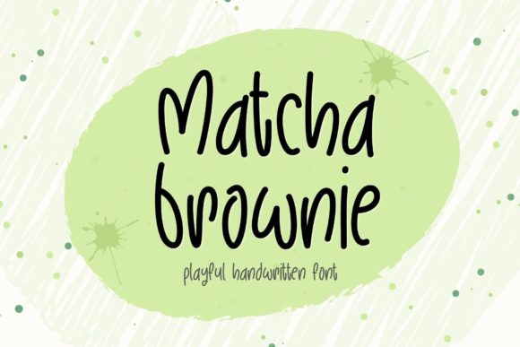 Matcha Brownie: A Font That Brings Warmth and Character to Every Design