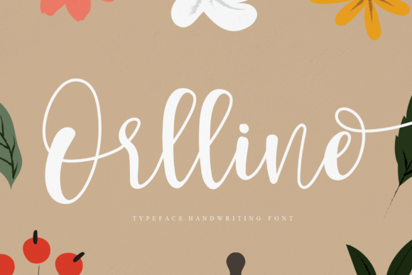 Orlline: A Sweet Delicate Flowing Handwritten Font