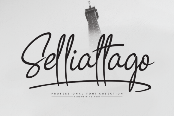Selliattago: The Flowing Handwritten Font for Elegant Design