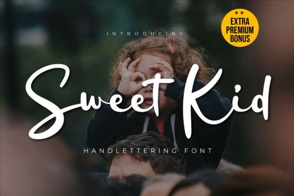 Sweet Kid: A Handwritten Font That Brings Gentle Personality to Every Project