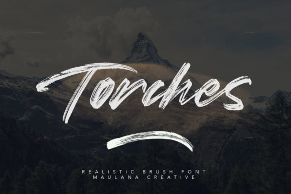 Torches: A Handwritten Brush Font for Timeless Design