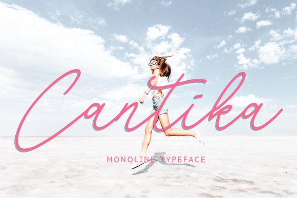 Understanding Cantika: A Flowing Handwritten Font with Elegant Character